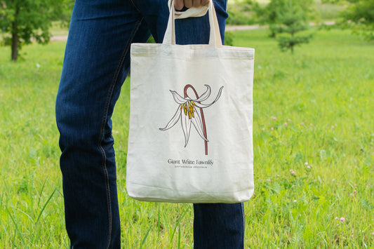 Fawnlily Flower Eco-Friendly Tote Bag - Chellekie Creations