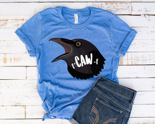 "F'CAW-f™ " Crow Friend T-Shirt - Chellekie Creations