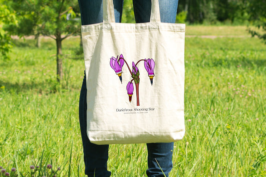 Shootingstar Flower Eco-Friendly Tote Bag - Chellekie Creations