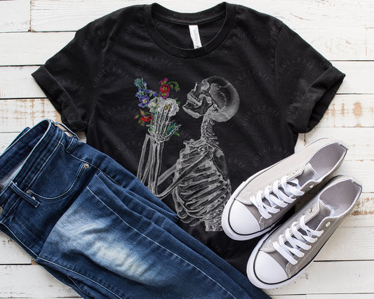 Stop And Smell The Flowers T-Shirt - Chellekie Creations