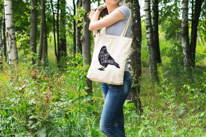 The Crows Are My Friends® Eco-Friendly Tote Bag - Chellekie Creations